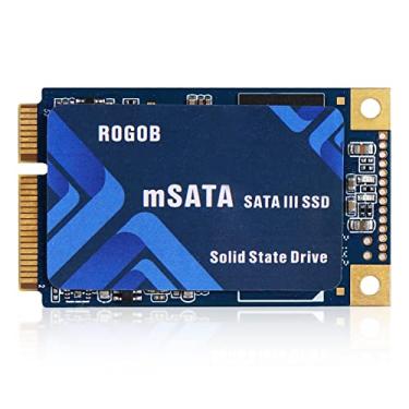 Imagem de ROGOB 256GB mSATA SSD SATA III 6 Gb/s formato pequeno interno unidade de estado sólido mini disco rígido para Ultrabook Desktop PC Laptop (30 x 50 mm)