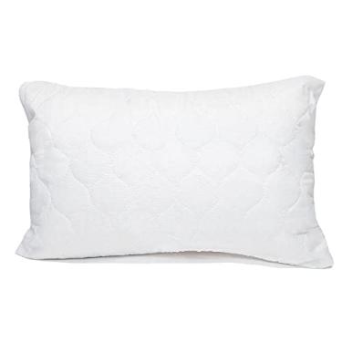 Imagem de Capa Fronha Protetora Para Travesseiro 30x40cm Impermeavel Para Berço Do Bebe 100% Poliester Com Ziper