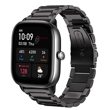 Imagem de Pulseira de Aço Inoxidável marca 123smart compativel com GTS4 A2168 /GTS 4 Mini A2176 / GTS1 A1914 / GTS2 A1969 / GTS 2 Mini A2018 / GTS3 A2035