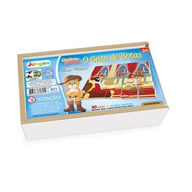 Imagem de Quebra-cabeça O Gato de Botas (Estojo) Junges