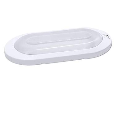Imagem de Facon Luz de LED RV para panqueca brilhante, montagem na superfície, cúpula de teto, luz interior de 12 volts com interruptor liga/desliga para trailers, motorhomes, trailers, trailers, barcos