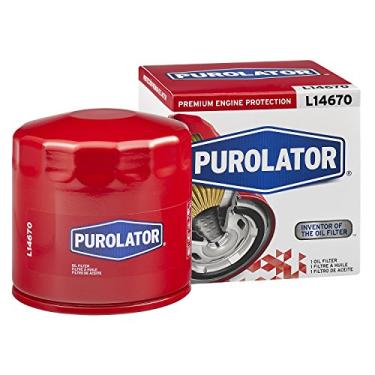 Imagem de Filtro de óleo Purolator L14670Purolator single filter vermelho L14670