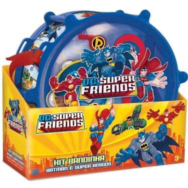 Imagem de Brinquedo Kit Bandinha Batman E Super Amigos Da Fun