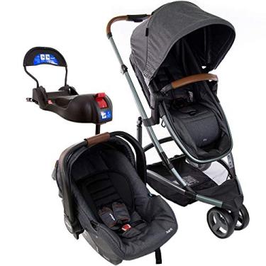 Imagem de Carrinho de Bebê Travel System Infanti Trio Sky Grey Vintage