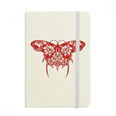 Imagem de Caderno de papel de pipa de cultura tradicional chinesa para corte de papel, capa dura em tecido, diário clássico