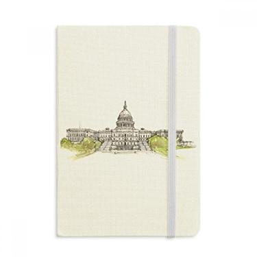 Imagem de Caderno oficial do Capitólio dos Estados Unidos com capa dura de tecido
