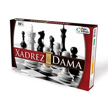 Caixa de Jogos Xadrez Damas Ludo Trilha Carimbras - Jogos - Magazine Luiza