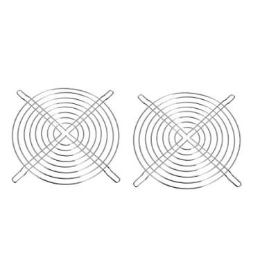 Imagem de Uxcell Protetor de dedo para ventilador de refrigeração 230 mm x 230 mm para capa de computador de 180 mm x 180 mm