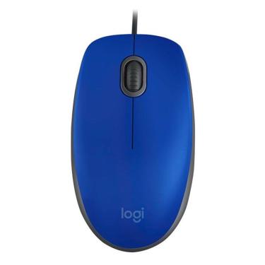 Imagem de Mouse Optico M110 Silent Azul Usb Logitech
