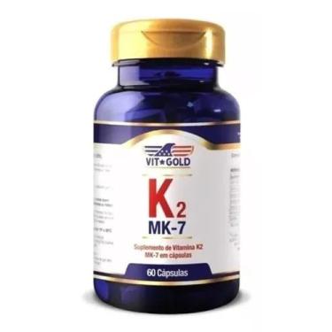 Imagem de Vitamina K-2 Mk-7 100Mcg Vitgold 60 Cápsulas01