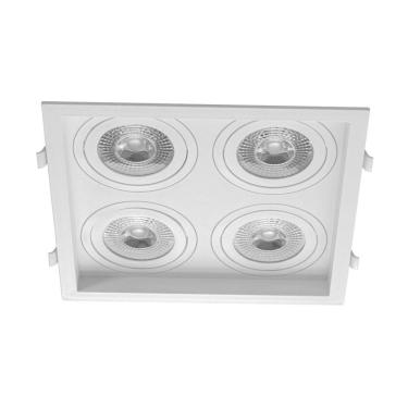 Imagem de Spot Embutir Quadruplo Recuado P/ LED PAR20 Save Energy SE-330.2904 St2843