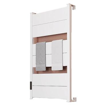 Imagem de Toalheiro Elétrico Doméstico Trilhos de Secagem de Fibra de Carbono Inteligentes Com Controle de Temperatura Do Banheiro Termostato Do Hotel Aquecedor De Toalhas,E