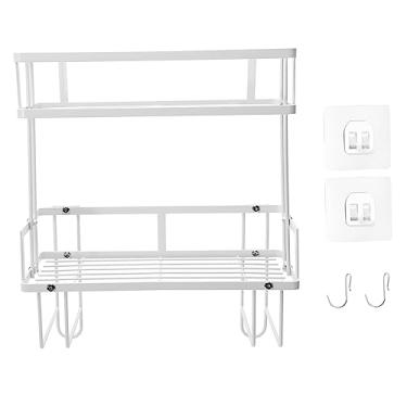 Imagem de Garneck Rack De Armazenamento De Banheiro Prateleira De Armazenamento De Metal Suporte De Armazenamento De Papel Higiênico Suporte De Papel Higiênico Prateleira De Armazenamento Sobre O