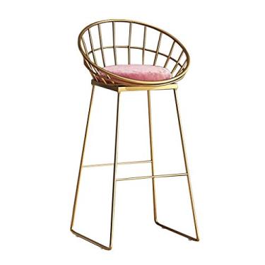 Imagem de Cadeiras de jantar banquetas de bar modernas cadeiras de apoio para os pés cadeiras de...