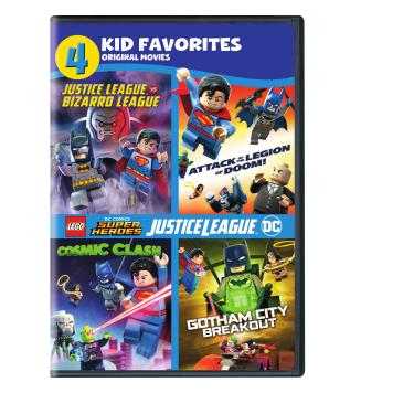 Imagem de 4 Kid Favorites: LEGO DC Super Heroes (DVD)