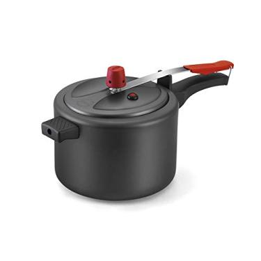 Imagem de Panela De Pressão 4, 5 Litros Antiaderente Aluminio Oliveira Panela De Pressão 4, 5 Litros Antiaderente Preto No Voltagev