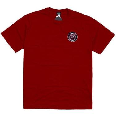 Imagem de Camiseta Santa Cruz Roskopp Rigid Face Vermelho