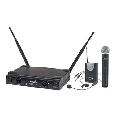 Imagem de Microfone Sem Fio Duplo Lyco UH02MHLI - Mão, Headset, Lapela e Instrumento