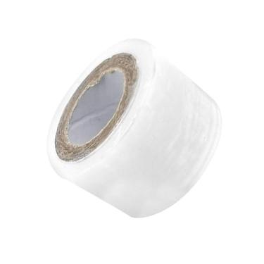 Imagem de Fancyes Fita envoltória para raquete de badminton, filme de apoio para cabo de raquete, fita antiderrapante transparente 40m/rolo para vara de pesca