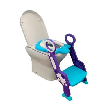 Imagem de LOVE Adaptador De Vaso Sanitario Com Degrau Azul Ref 566A