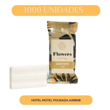 Imagem de Mini Sabonete 10g Floral 1000un Hotel Motel Pousada Airbnb   Sabonete Motel Hotel Pousada Airbnb 10G Floral 1000Un