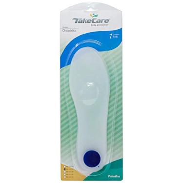 Imagem de Take Care Palmilha Silicone Inteira Com Ponto Azul 41/42
