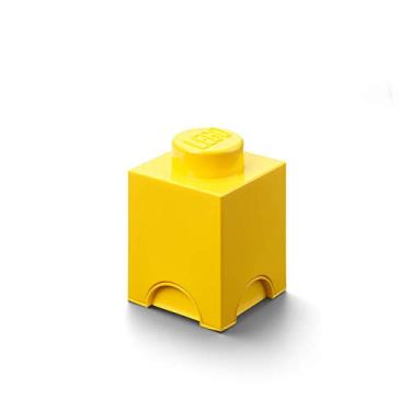 Imagem de Room Copenhagen 1 LEGO Brick Box, Bright Yellow (40010632)