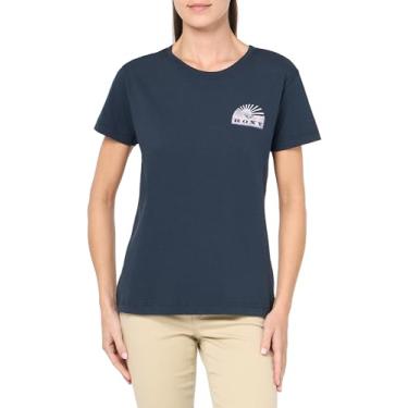 Imagem de Roxy Camiseta feminina Boyfriend Crew, Academia Naval 241, PP