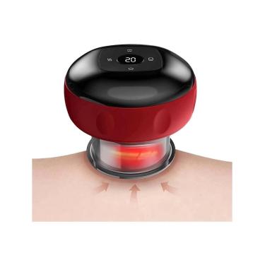 Imagem de Massageador de ventosa com calor recarregável