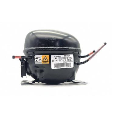 Imagem de Motor Compressor 1/6 Hp Emr60Clp Gás R600 Embraco 110V