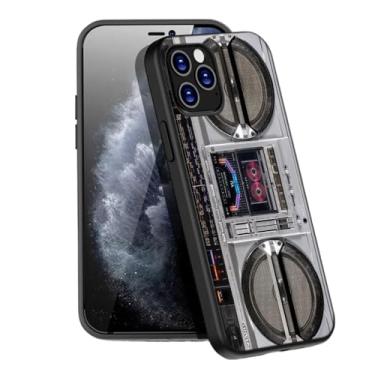 Imagem de Waillynice Capa de silicone macio Trend Vintage Tape Boombox para iPhone 15 Pro Max Plus (iPhone 15 Pro Max, 9)