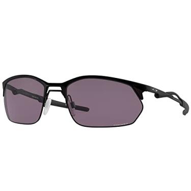 Imagem de Óculos de Sol Oakley Wire Tap 2.0 0OO4145 414501 Tam 60 / Preto - Lentes Prizm Grey