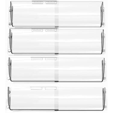 Imagem de Defletor de ar transparente, ajustável, magnético e inquebrável para ventilações, paredes laterais, grades e registros de teto (4)
