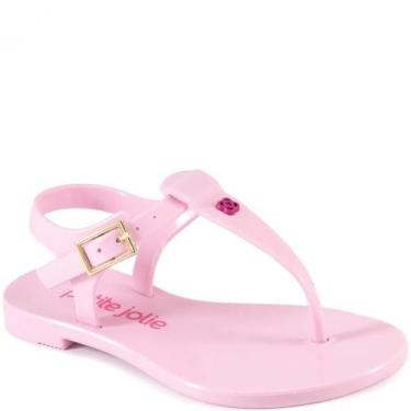 Imagem de Sandália Rasteira Infantil Noah Petite Jolie Pj3340 - Pink