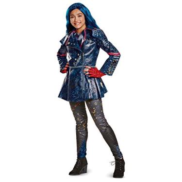 Imagem de Fantasia Disney Evie Prestige Descendants 2, azul, grande (10-12)
