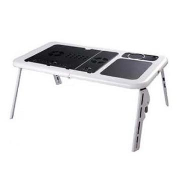 Imagem de Suporte Mesa Portatil Para Notebook E Netbook Com 2 Cooler - Tomate