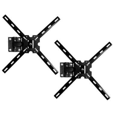 Imagem de Kit 2 Suportes Articulados Tvs Com Telas Até 70 Polegadas - Cab Qualit