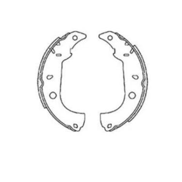Imagem de Sapata Freio Fiorino 1.5 Sistema Bendix Fi125Cp Fras Le - FRASLE