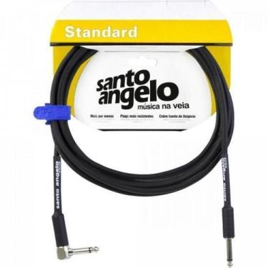 Imagem de Cabo Para Instrumentos P10 X P10 90º 6,10M Angel L Santo A - Santo Ang
