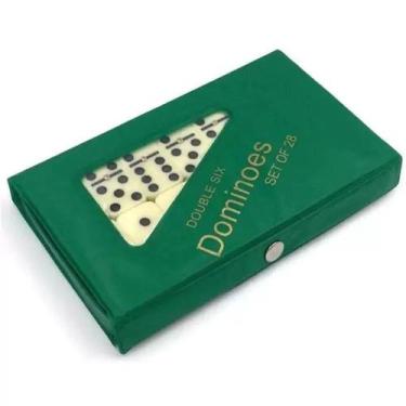 Imagem de Dominó com Estojo de PVC Verde N234568-7 - Quanhe