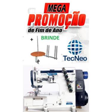 Imagem de Galoneira Direc drive 220v+24 m garantia+Suporte de Rolos - Tecneo, 58