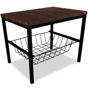 Imagem de Suporte De Bebedouro Botijão De Mesa Com Cesto E Tampo MDF - Genus Móv