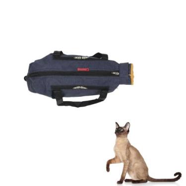 Imagem de Bolsa De Contenção De Gato - Au Au Miau Company, Azul, P