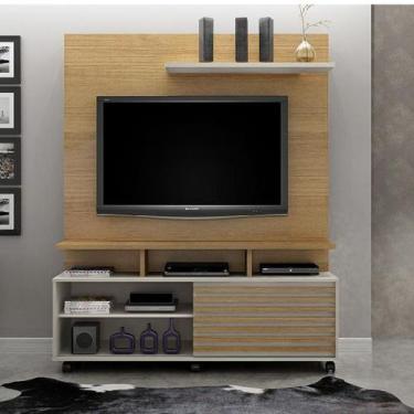 Imagem de Estante Home Star até 60" Valdemóveis - VALDEMOVEIS IND COM TRAN IMP E