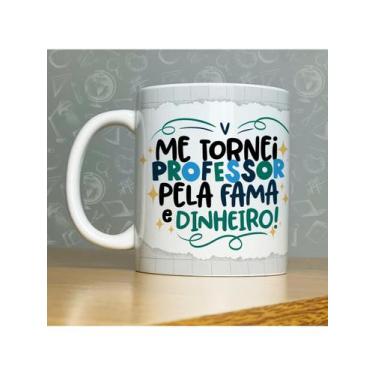 Imagem de Caneca personalizada de porcelana - Tema: Dia dos professores - 325ML 