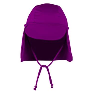 Imagem de Boné Bebe Infantil Proteção Solar Uv50+ Praia Sol - HYPESHOP, Roxo, M,