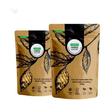 Imagem de Kit 2 pct Chá de Camomila - Matricaria Recutita L. - 100g - Rocha Saúd