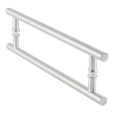 Imagem de Puxador Porta Pivotante 50cm Aço Inox Tubular Redondo - Decorplace, Es
