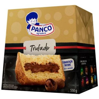 Imagem de Panettone panco sabor trufado chocolate meio amargo 550g