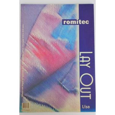 Imagem de Bloco Layout em papel 63 gramas liso branco com 50 folhas - Romitec